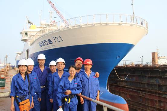 中海油721船